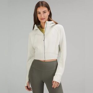 Lululemon Scuba Full-Zip Cropped Hoodie